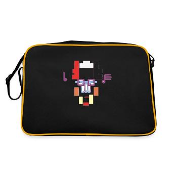 Boof the Unreal - Retro Bag - black/gold - Back