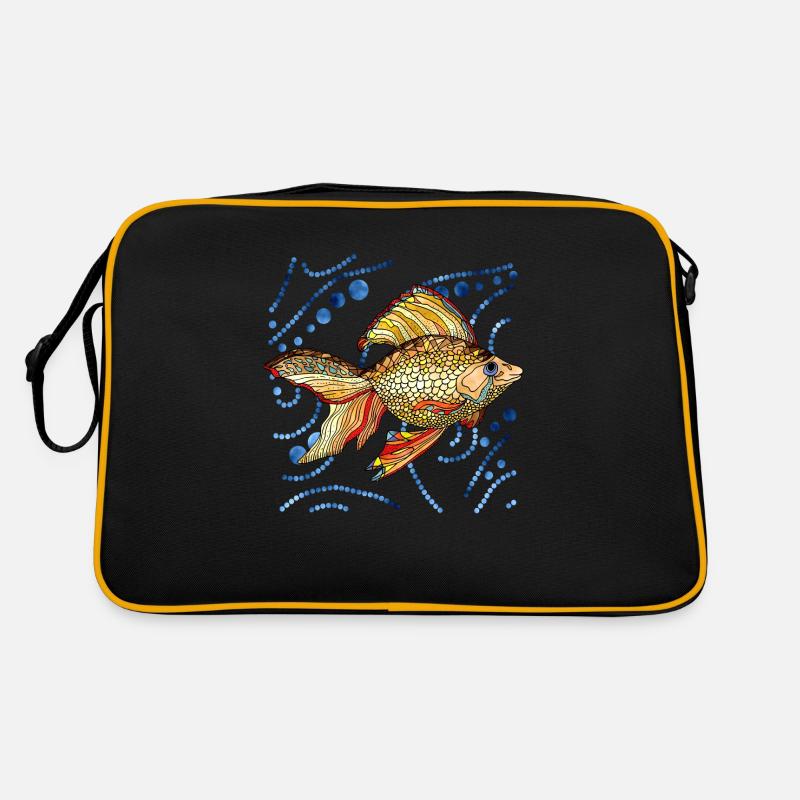 Fisch Retro Tasche