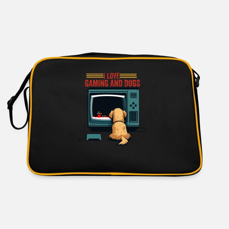 Gift idea for play dogs Retro Bag