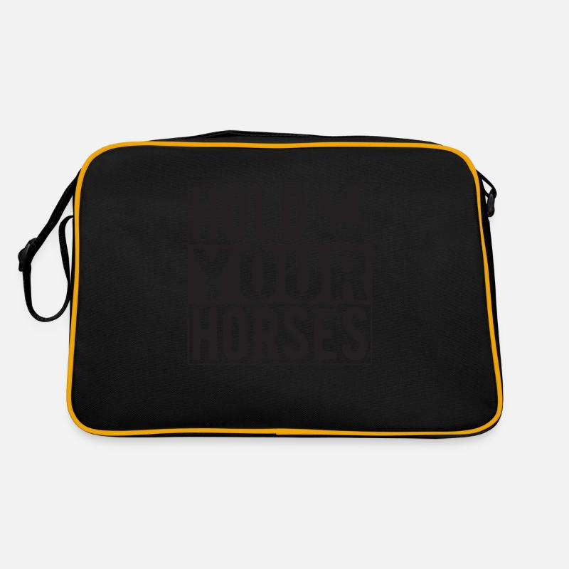 Monter sur ses grands chevaux Sac Retro