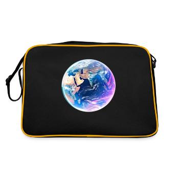 Monde - Sac Retro - noir/or - Dos