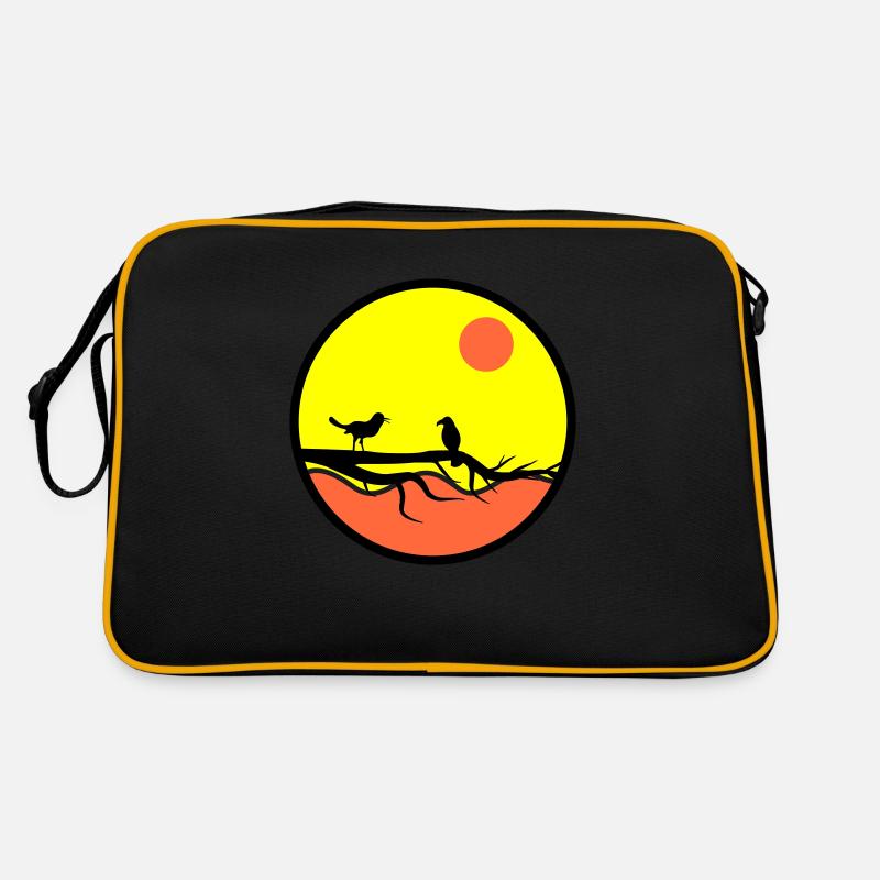 Oiseaux Sac Retro