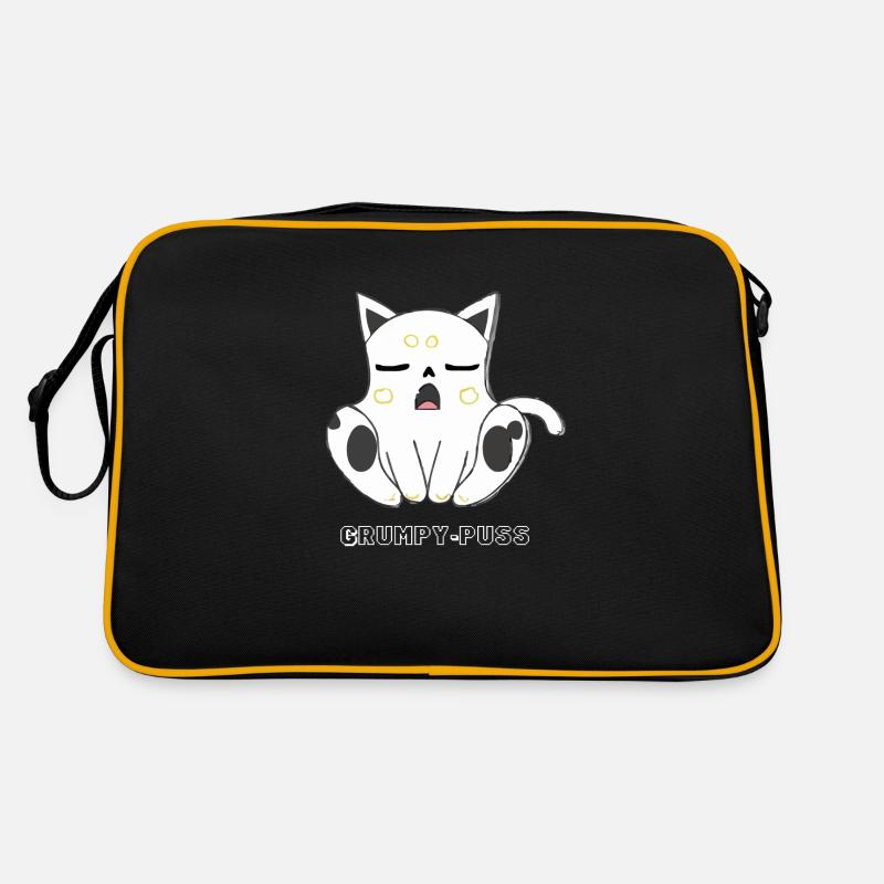 Grumpy puss Sac Retro