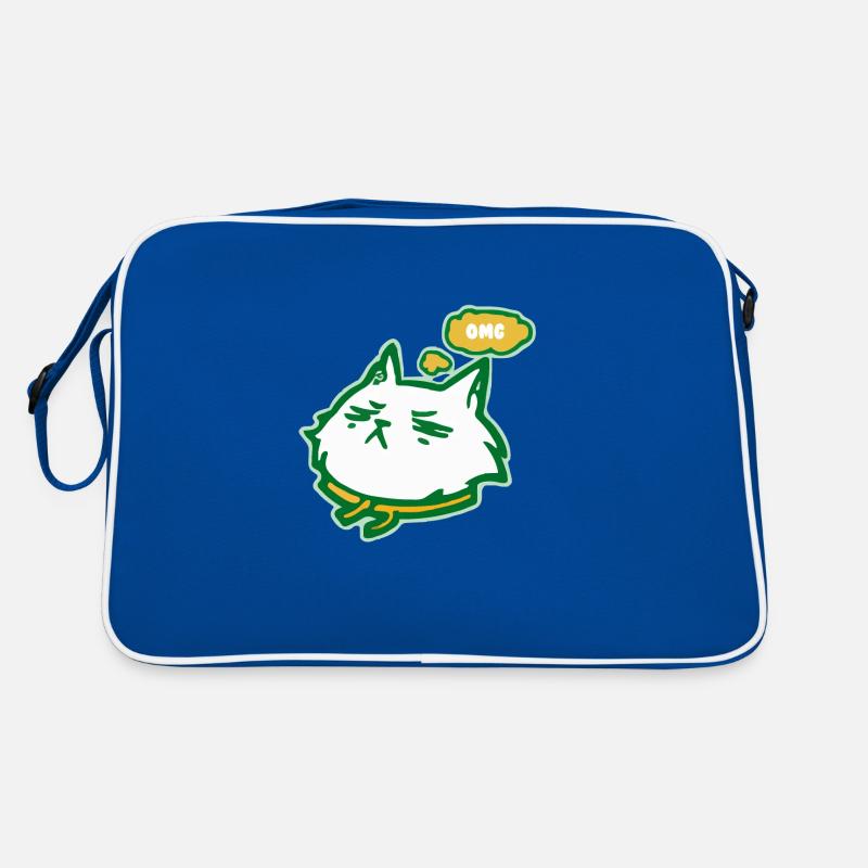 Die OMG-Katze Retro Tasche