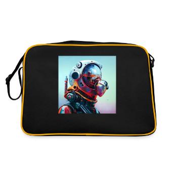 1 1 2 space walker 1 1 2 topaz enhance - Retro Tasche - Schwarz/Gold - Hinten