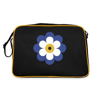 Nazar - Retro Tasche - Schwarz/Gold - Hinten