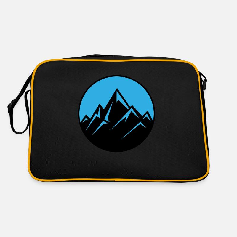 mountains Retro Bag