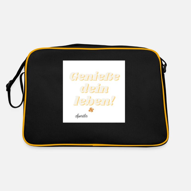 Sprüche, Text, Sportler, Retro Tasche