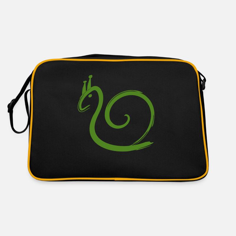 Schnecke Retro Tasche