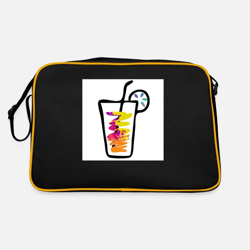 Drink color Retro Tasche