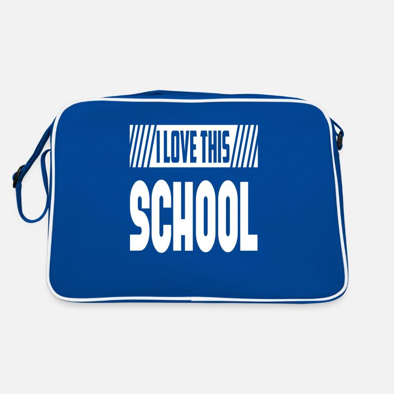 J’adore cette école Sac Retro
