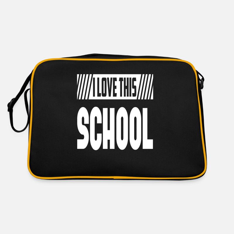 J’adore cette école Sac Retro