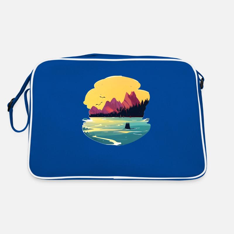 Germany nature 2 Retro Tasche