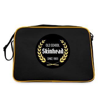 Old Union skinhead since 1969 - Retro Bag - black/gold - Back