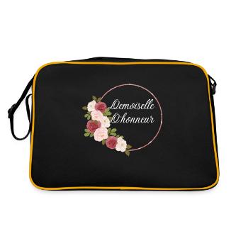 Demoiselle d'honneur - Sac Retro - noir/or - Dos