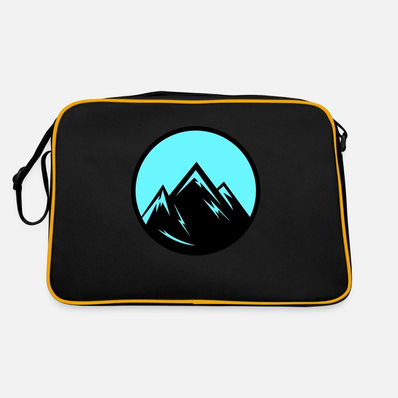 mountains Retro Tasche