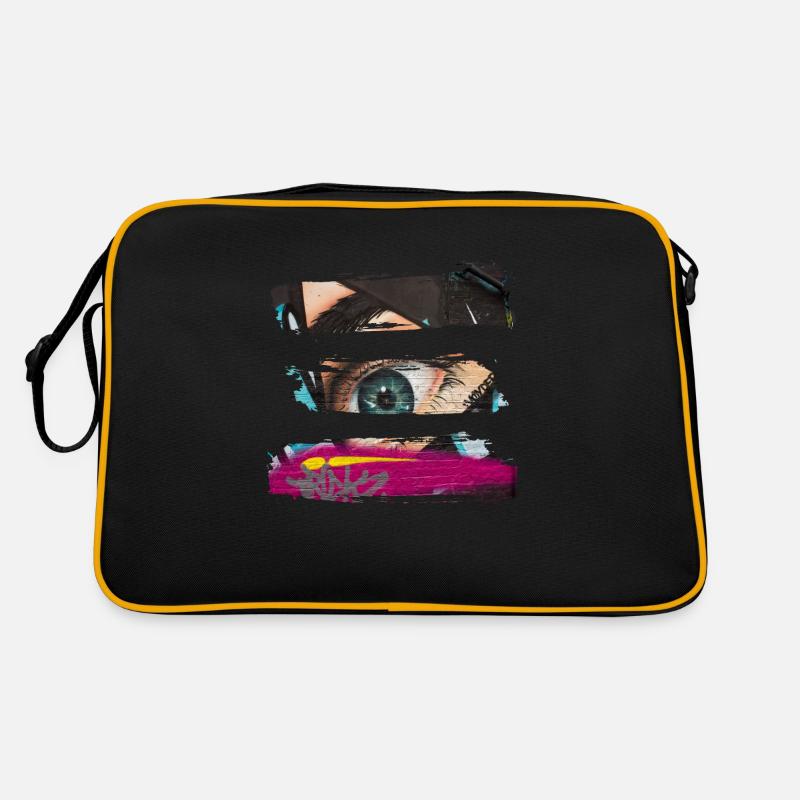 Graffiti style Splash hip hop couleurs peintre couleur Sac Retro