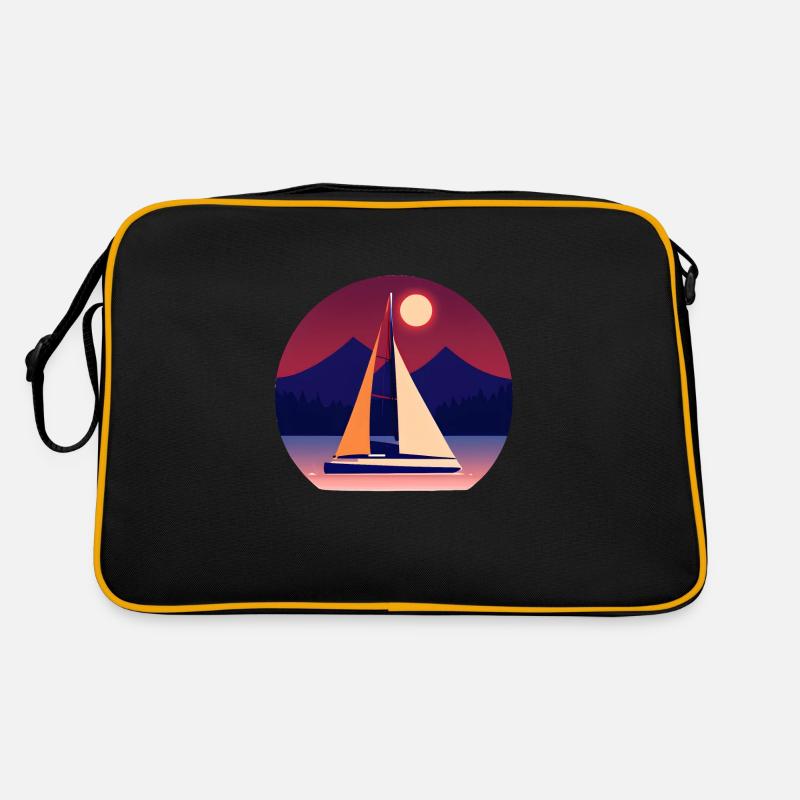 Sailing Sailing Ship Sailing Sailing Sailing Boat Retro Bag