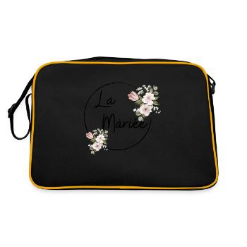 La mariée floral - Sac Retro - noir/or - Dos