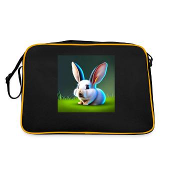 Lapin aux grandes oreilles - Sac Retro - noir/or - Dos