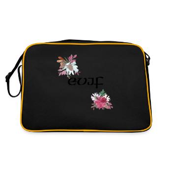 Evjf personnalisé - Sac Retro - noir/or - Dos