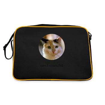 tous les chats sont beaux - Sac Retro - noir/or - Dos