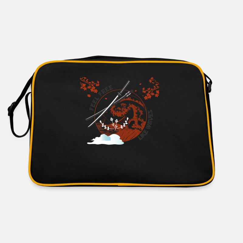 Sentez-vous libre comme des vagues Sac Retro