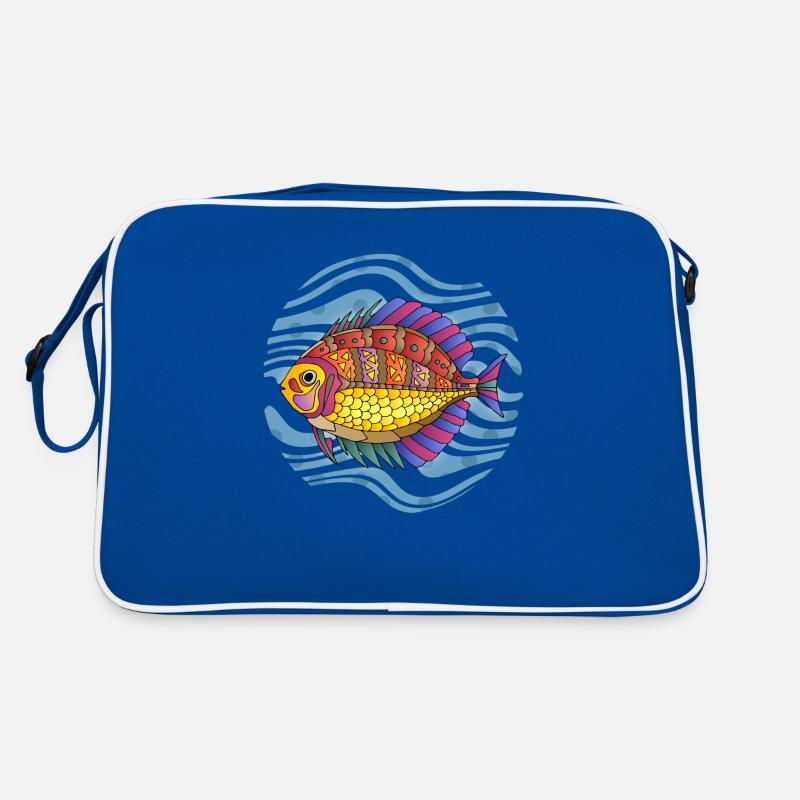 Fisch Retro Tasche