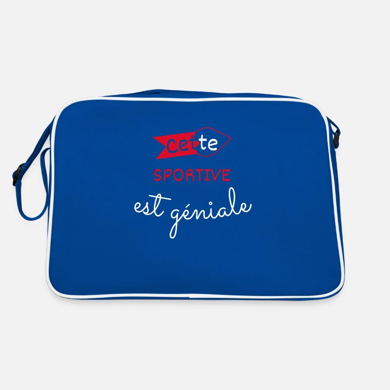 Cette Sportive est géniale Sac Retro