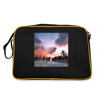 Cocktail 1 Cadeau - Sac Retro - noir/or - Dos