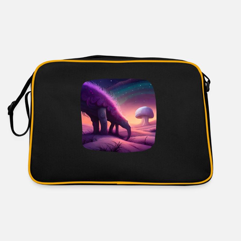 Fantasy creature mystical Retro Bag