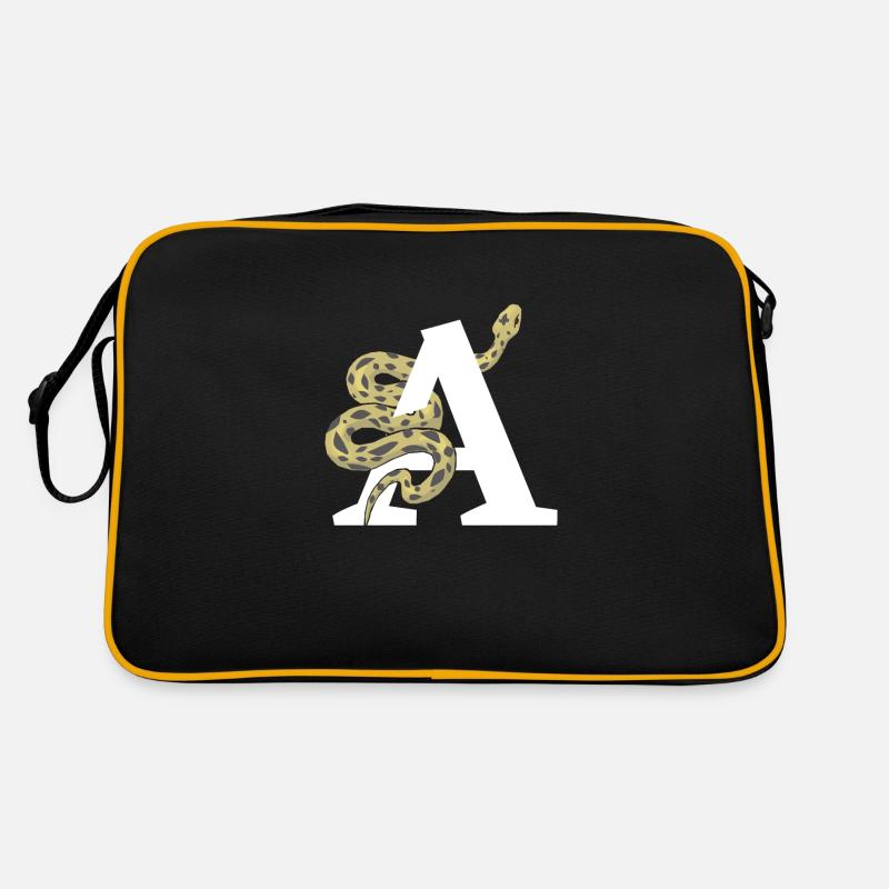 Brief an die Schlange Retro Tasche
