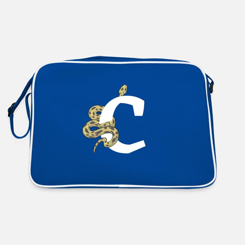 Lettre c serpent Sac Retro
