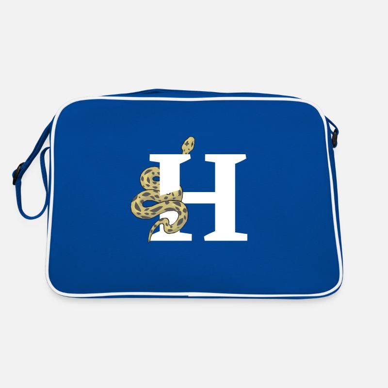 Lettre h serpent Sac Retro