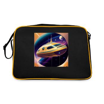 Design Seulement 2 0 5 0 S Rétro Future Art Déco - Sac Retro - noir/or - Dos