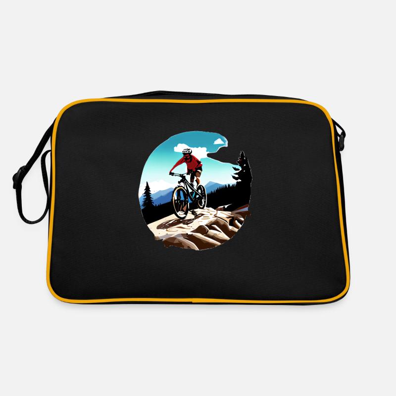 Cyclists Cyclists Cyclists Cycling Retro Bag
