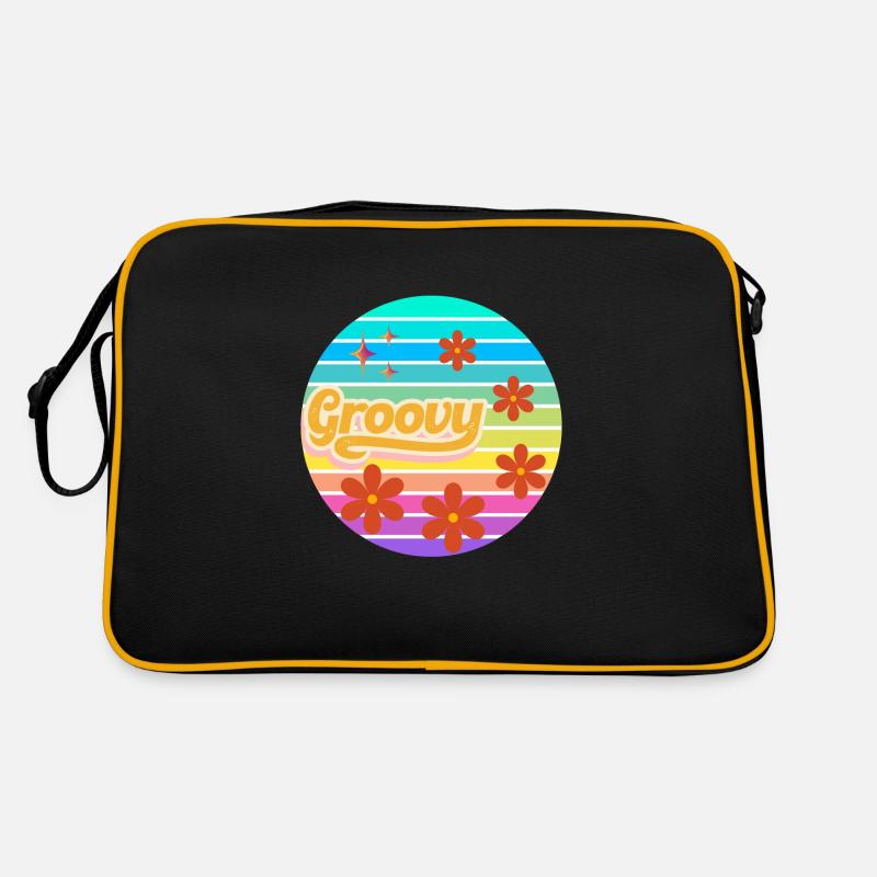 "Vibrez au son de Groovy : l'imprimé tendance" Sac Retro