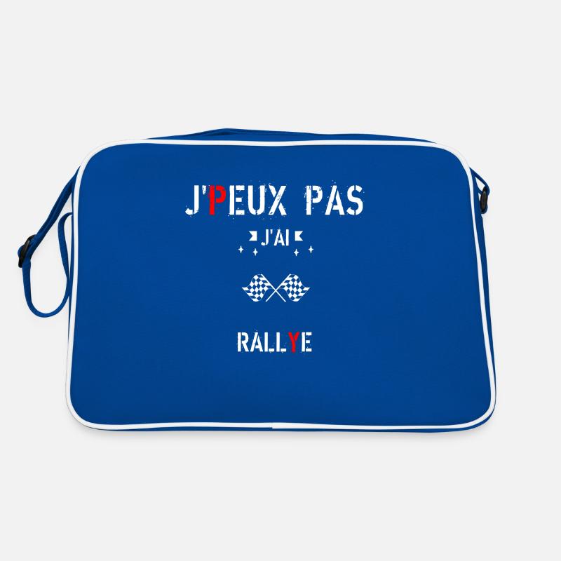 J peux pas j ai rallye Sac Retro