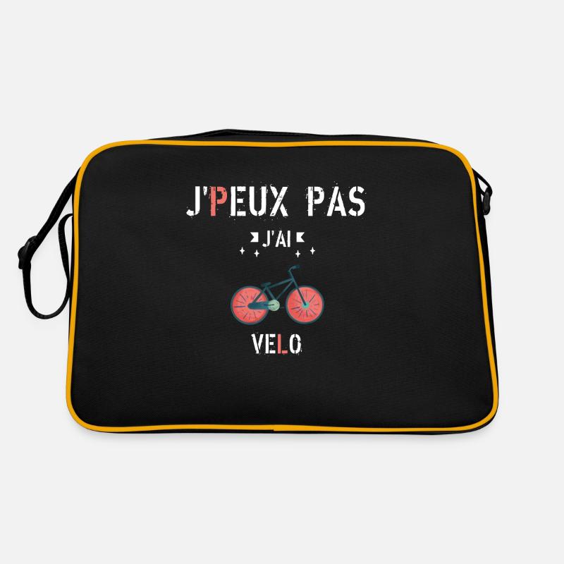 J Peux Pas J Ai Vélo Sac Retro
