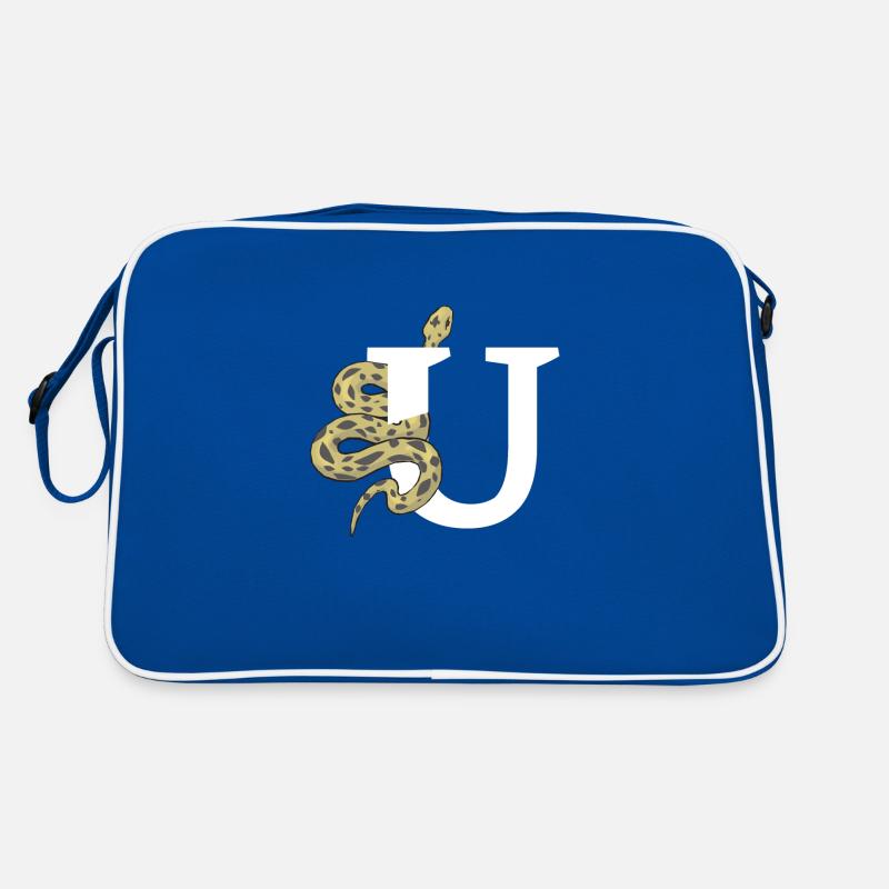 Lettre u serpent Sac Retro
