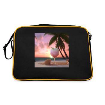 Cocktail 4 Cadeau - Sac Retro - noir/or - Dos