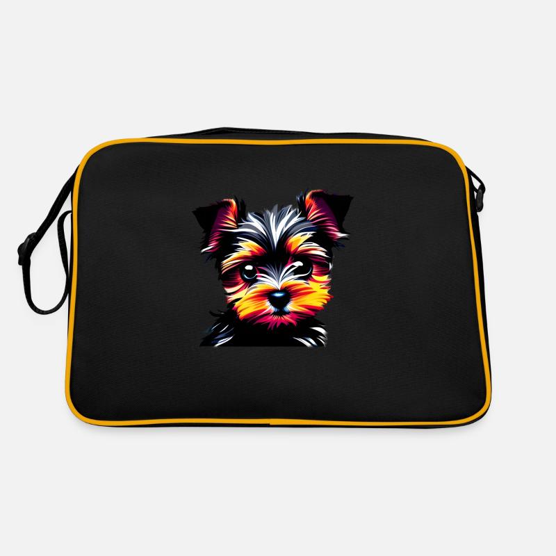 propriétaire de chiot chien Yorkshire Terrier Sac Retro
