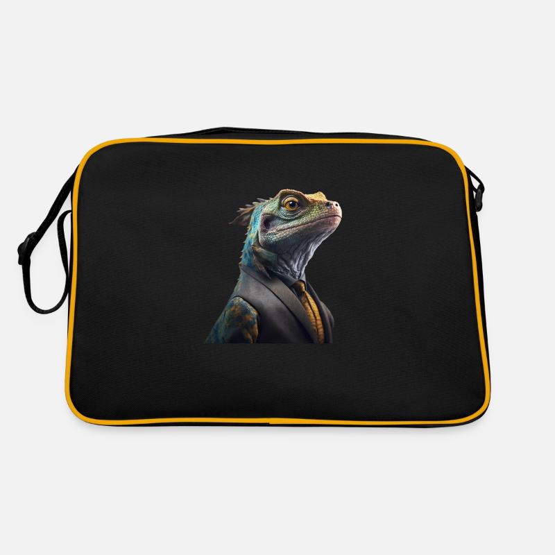 A fine lizard Retro Bag