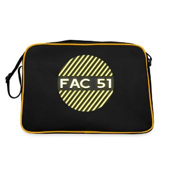 FAC51 - Sac Retro - noir/or - Dos