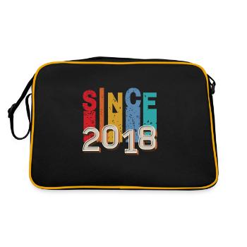 Since 2018 retro - Retro Bag - black/gold - Back
