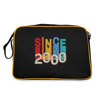 Since 2000 retro - Retro Bag - black/gold - Back