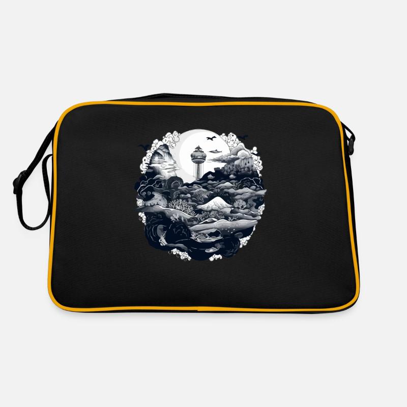 Merveilles de l'océan Sac Retro