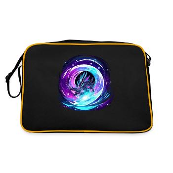 Les Êtres au-dessus de nous - Sac Retro - noir/or - Dos