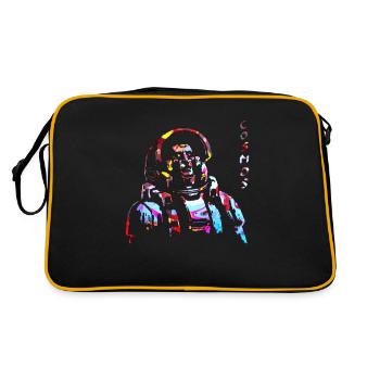 zombie monster wariors soladat horror skull dead - Retro Bag - black/gold - Back
