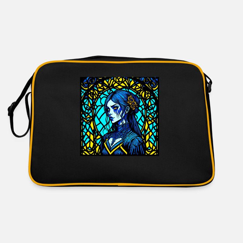 Gothic-Mädchen Retro Tasche
